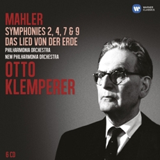 Mahler - Symphonies 2, 4, 7 & 9 & Lied von der Erde / Otto Klemperer (말러 - 교향곡 2, 4, 7, 9번 & 대지의 노래) [6CD 한정반] [수입]