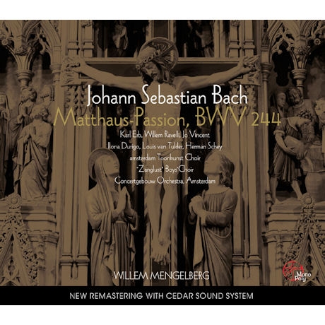 JOHANN SEBASTIAN BACH - MATTHAUS-PASSION BWV244/ WILLEM MENGELBERG (바흐 - 마태 수난곡 BWV 244)