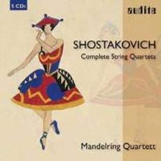 Shostakovich - String Quartets Nos. 1-15 complete / Mandelring Quartett (쇼스타코비치 - 현악 사중주 전곡) [5CD] [수입]