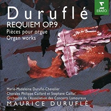 Durufle - Requiem Op.9 / Helene Bouvier, Xavier' Depraz, Marie-Madeleine Durufle-Chevalier, Maurice Durufle [수입] [레퀴엠]