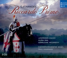 George Frideric Handel - Riccardo Primo / Paul Goodwin(게오르크 프리드리히 헨델 - 리카르도 프리모) [3CD] [수입] [Opera]