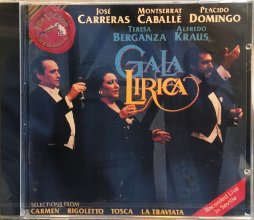 Gala Lirica - Carreras, Caballe, Domingo, Berganza, Kraus [오페라]