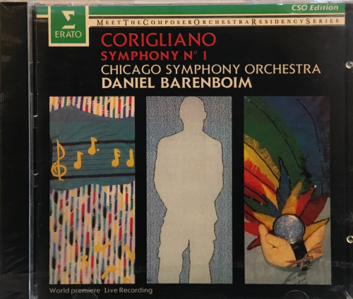 John Corigliano Symphony No.1 / Stephen Hough, John Sharp, Chicago Symphony Orchestra, Daniel Barenboim