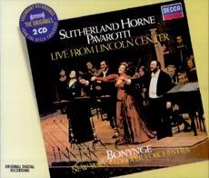 Live From Lincoln Center / Sutherland, Horne, Pavarotti / Richard Bonynge, New York City Opera Orchestra (1981년 링컨 센터 라이브) [수입] [Opera]