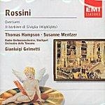 Rossini - Overtures, Il barbiere di Siviglia (Highlights) / Thomas Hampson, Susanne Mentzer, Gianluigi Gelmetti (로시니 - 서곡 모음집) [수입] [Opera]