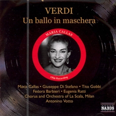 Verdi - Un ballo in maschera /Maria Callas (베르디 - 가면무도회, 1956년 녹음) [2CD] [수입] [여자성악가]