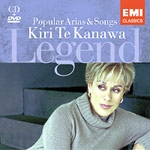 Legend : Kiri Te Kanawa : Popular Arias & Songs [CD + DVD] [여자성악가]