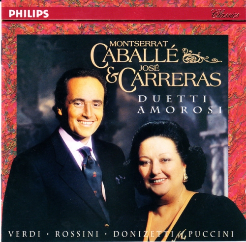 José Carreras, Montserrat Caballé ‎– Duetti Amorosi [남자성악가] (포장지 손상)