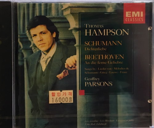 Thomas Hampson - Schumann : Dichterliebe, Beethoven : An die ferne Geliebte / Geoffrey Parsons [수입] [남자성악가]