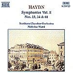 Haydn - Symphonies 23, 24 & 61 / Northern Chamber Orchestra, Nicholas Ward [수입] [Naxos] (케이스 손상)