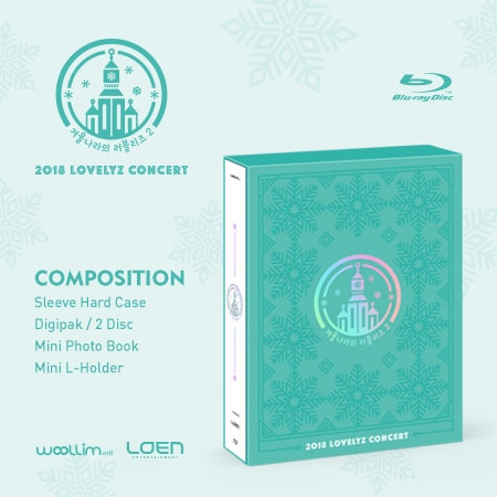 러블리즈 (Lovelyz) - 2018 LOVELYZ Concert 겨울나라의 러블리즈2 Blu-ray