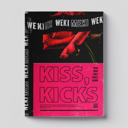 위키미키 (Weki Meki) - Kiss, Kicks [Kiss ver.] <포스터> Crush True valentine Dear