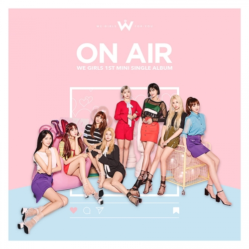 위걸스 (We Girls) - On 싱글 1집 On air <포스터> We Go SelfieGram
