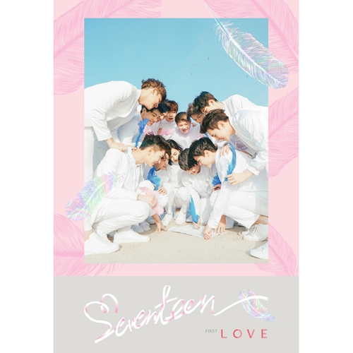 세븐틴 (Seventeen) 1집 - First 'Love&Letter' [LOVE Ver.] <포스터> 예쁘다